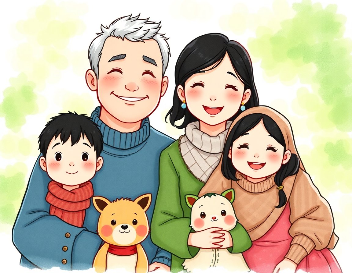 Storybook Anime style example