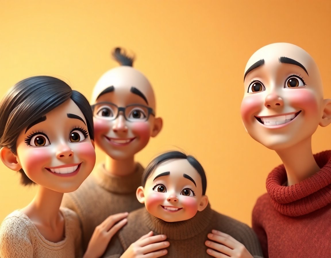 3D Cartoon style preview