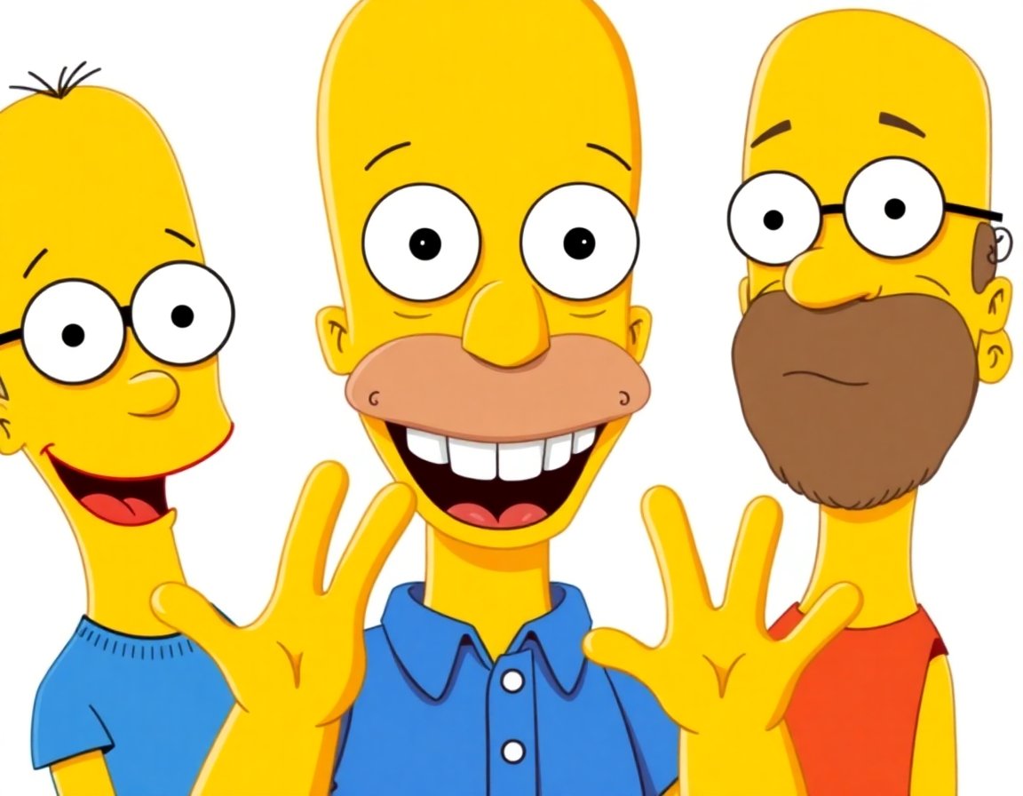 Yellow Cartoon style example